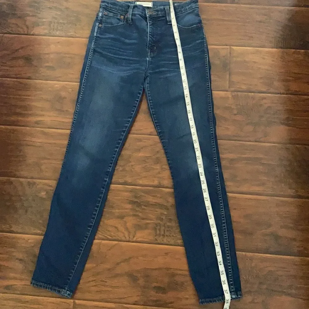 Madewell 10” High Riser Skinny Skinny Denim Jeans